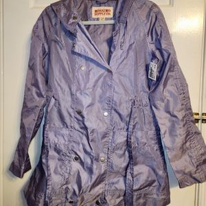 Purple Rain Coat NWT
